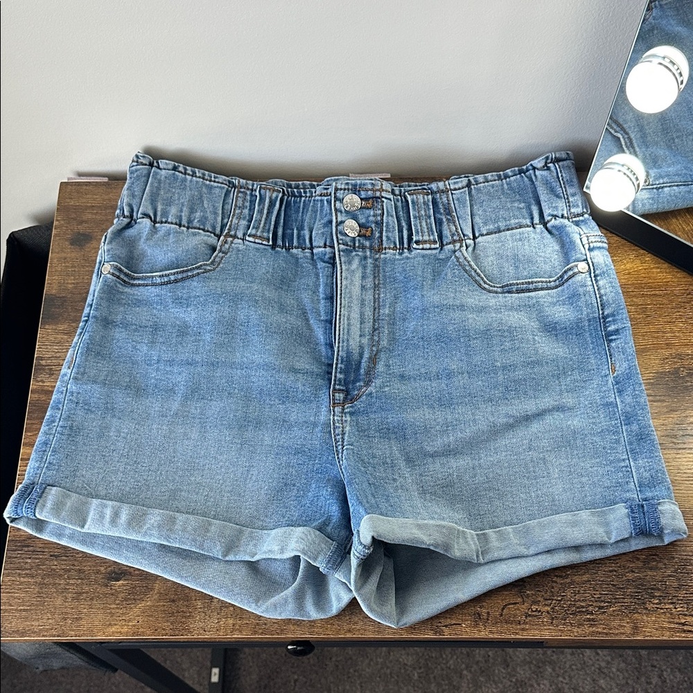 Guess Light Blue Jean Shorts